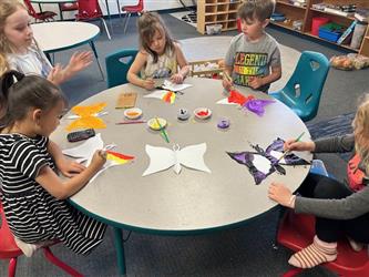 making butterflies