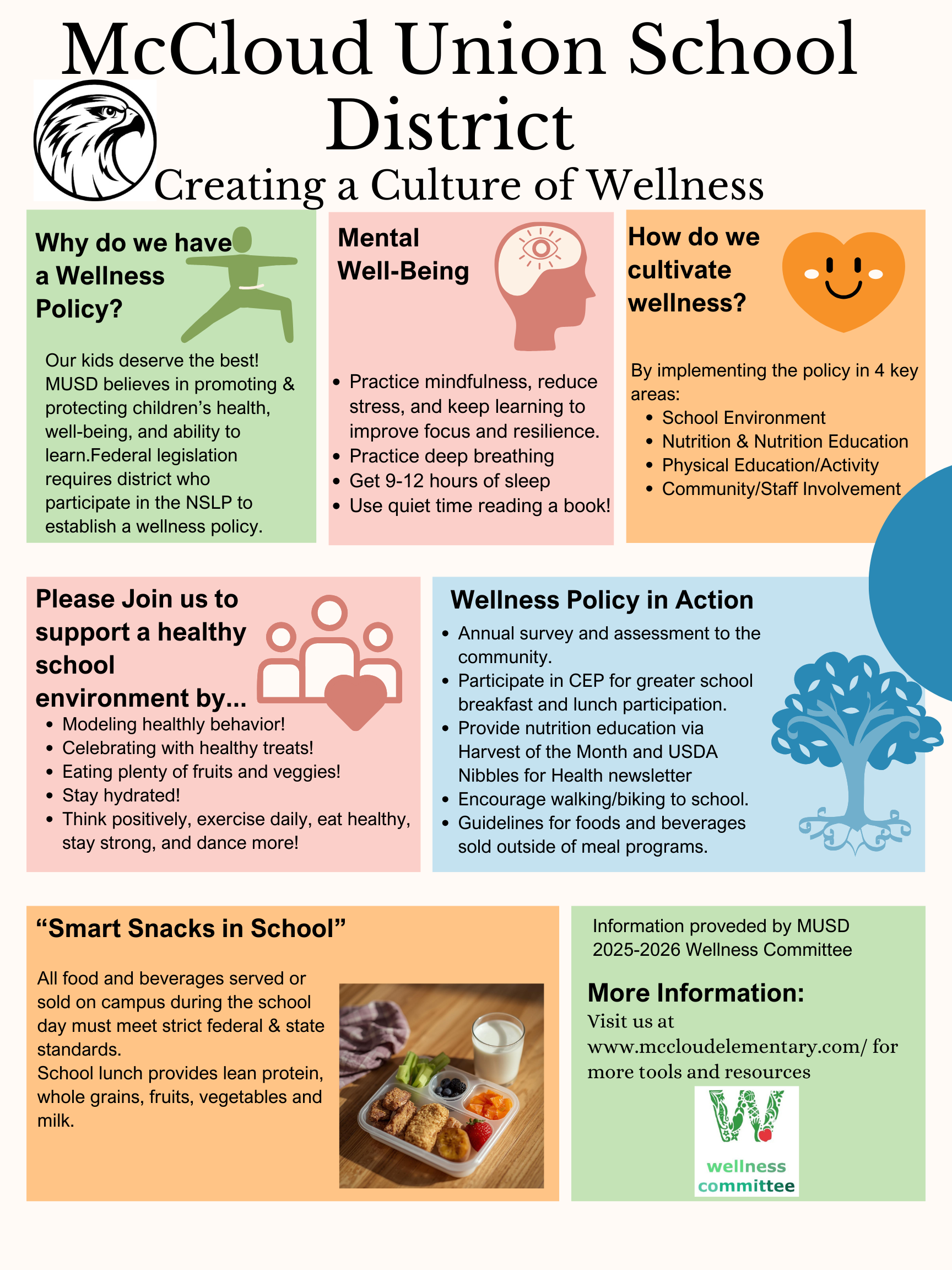 flyer of wellness policy