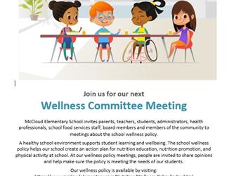 Wellness Committee Meeting Invitation